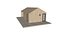 Minimal Tiny House 3D Model Compact Modern Home FBX OBJ IFC SKP ArchViz