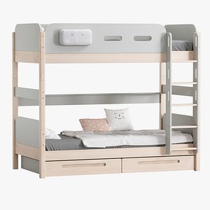 3D Pupupula Rock Solid Modular Kid bed system