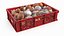 Portobello Mushrooms in Plastic Crate