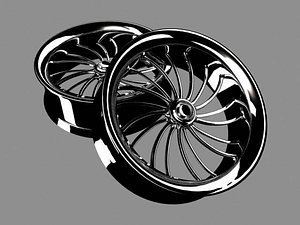 3dsmax car rims