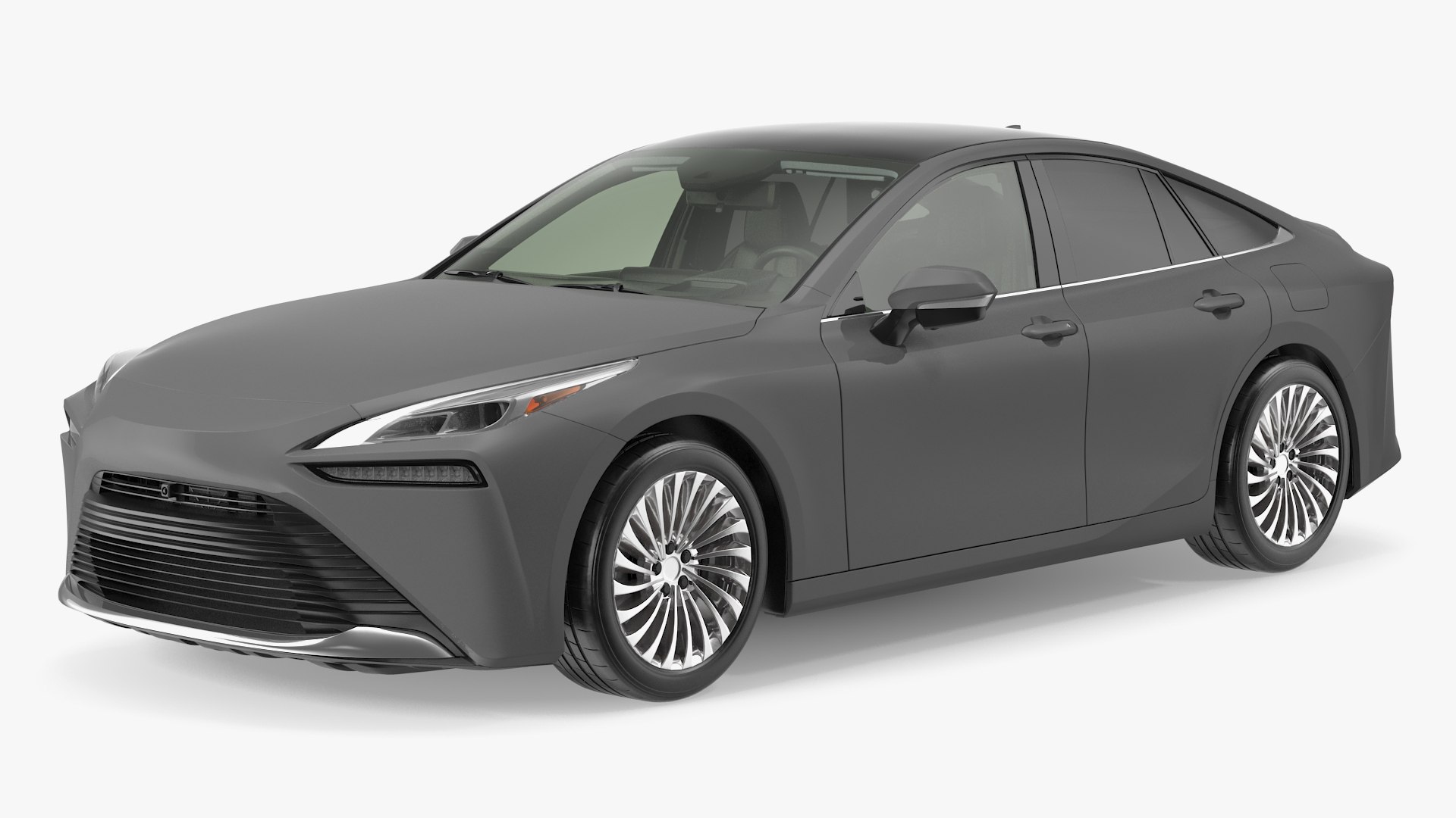 Hydrogen Fuel Cell Vehicle Fully Detailed 3D model preview