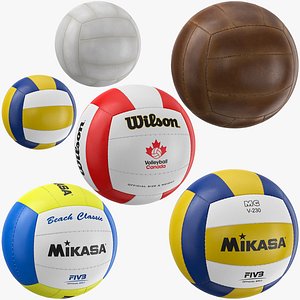 Volleyball Ball Collection 3D