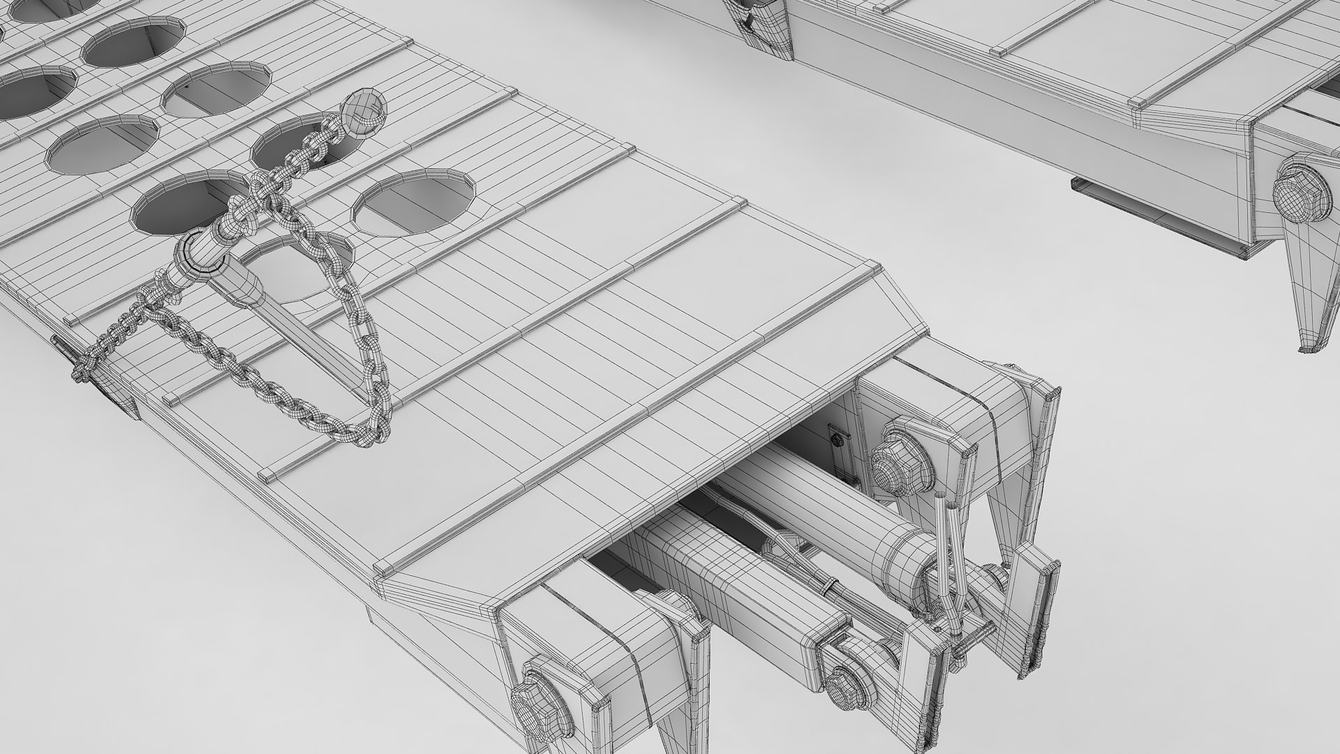Drake Trailer Ramp 04 3D model - TurboSquid 1818615