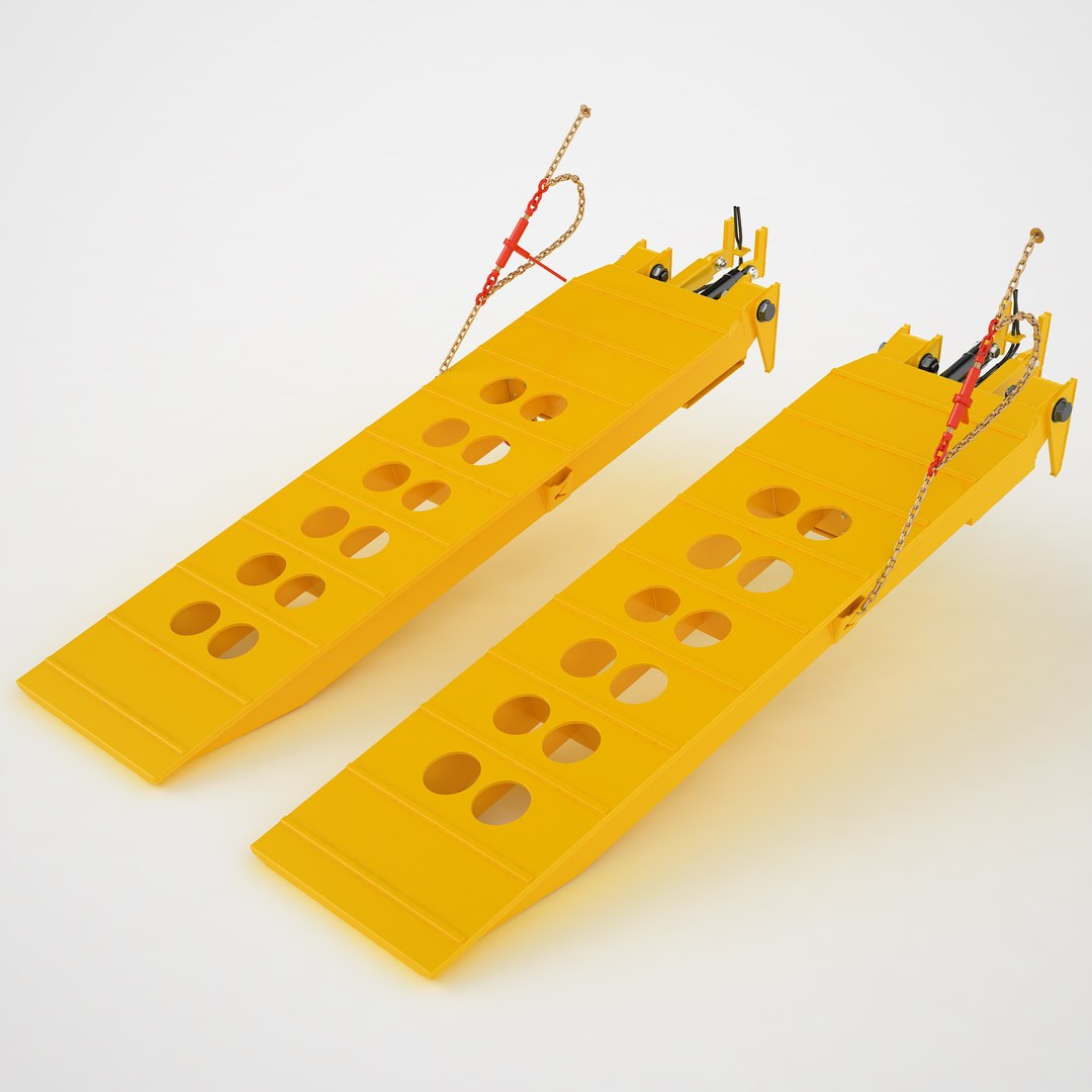 Drake Trailer Ramp 04 3D model - TurboSquid 1818615