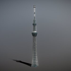 Tokyo Skytree 3D model