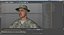 US Army Soldier Military ACU Rigged for Cinema 4D