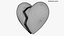 3D Broken Heart model