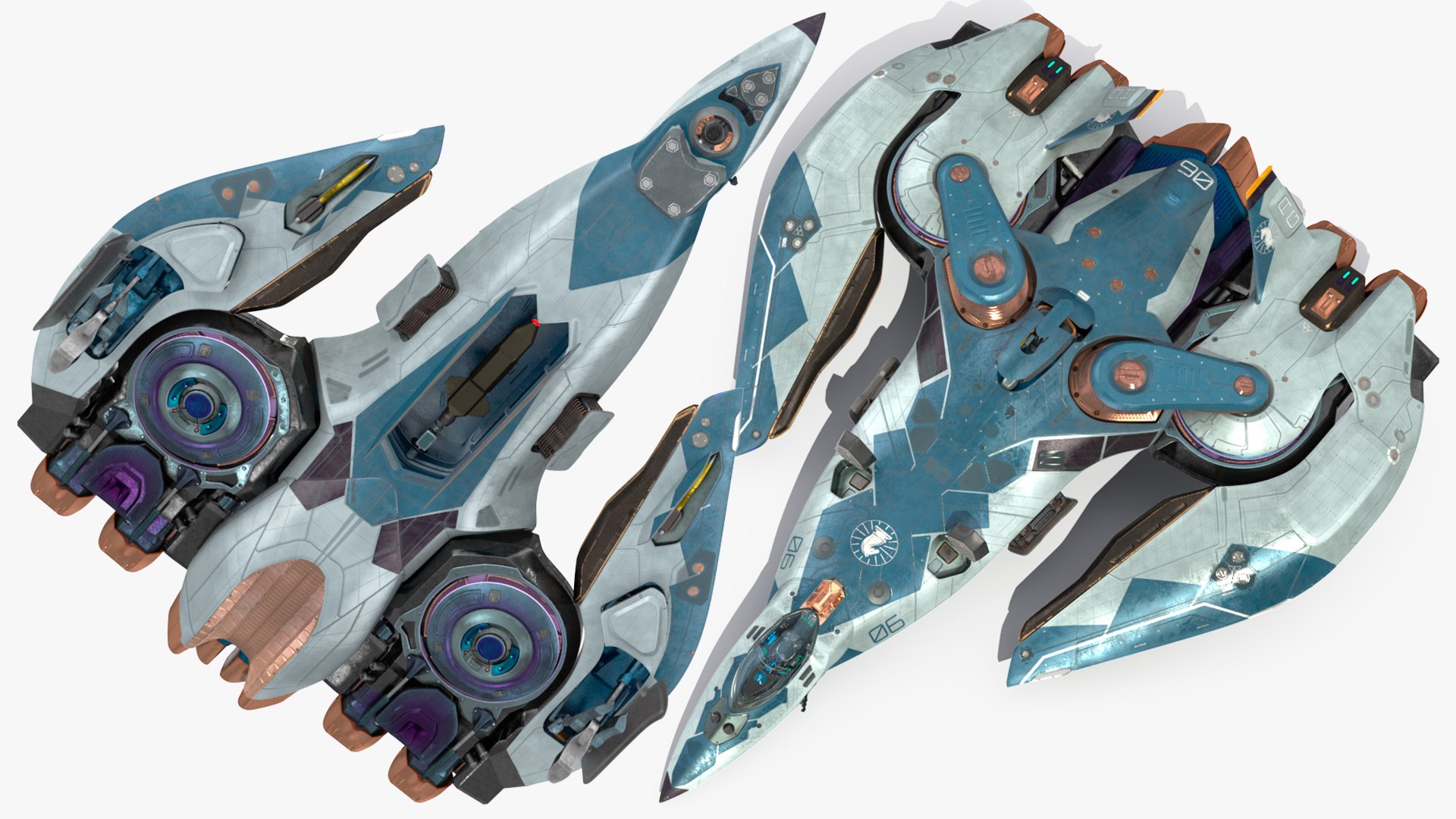 Sci Fi Fighter Jet Blue Rigged for Maya 3D model https://p.turbosquid.com/ts-thumb/HC/IEgDZd/pV/scififighterjetblueriggedformaya3dmodel027/jpg/1681358069/1920x1080/fit_q87/7fd1cca9dd22e27a2968d3a0dbc107e3093ece69/scififighterjetblueriggedformaya3dmodel027.jpg