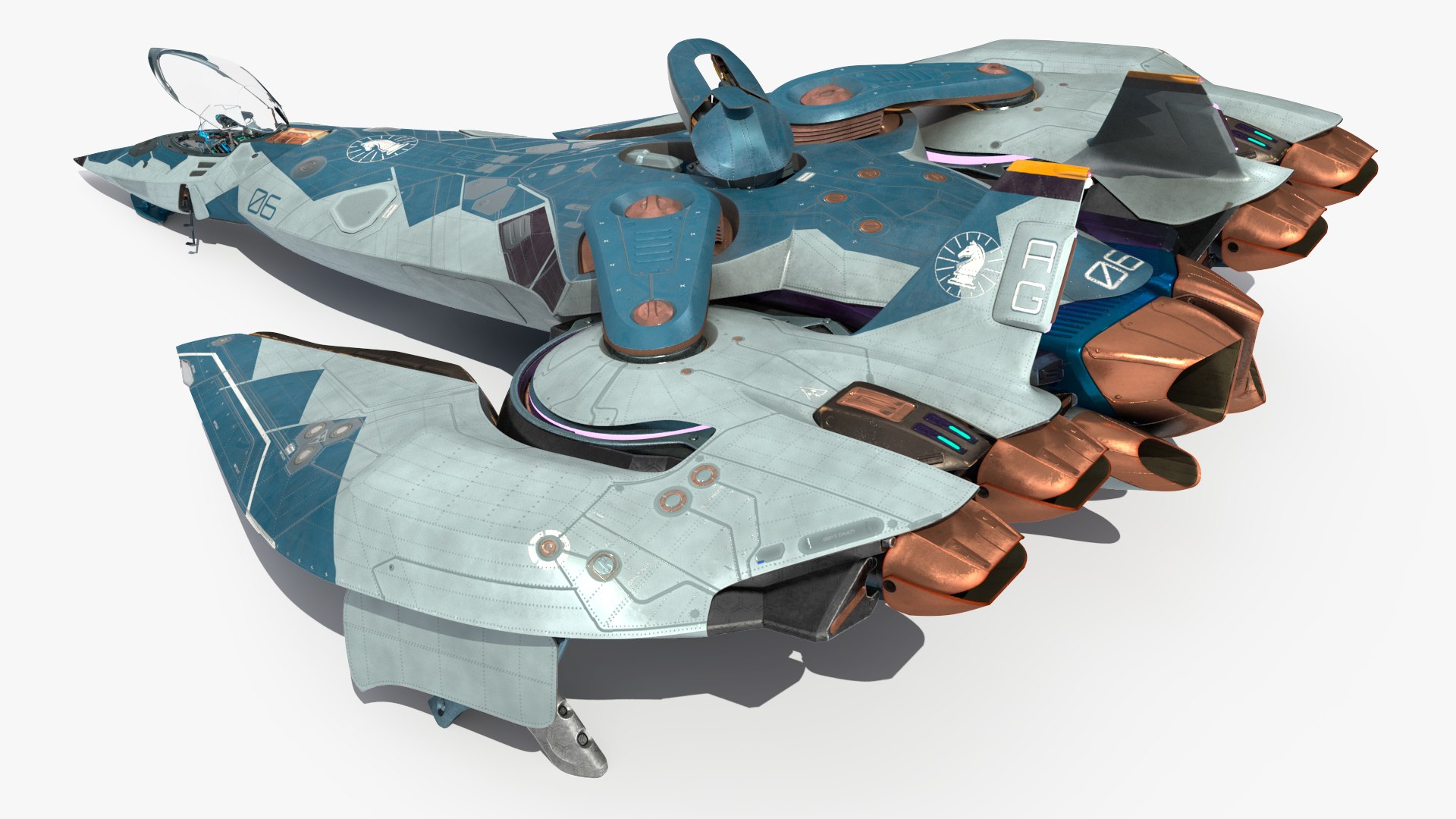 Sci Fi Fighter Jet Blue Rigged for Maya 3D model https://p.turbosquid.com/ts-thumb/HC/IEgDZd/pj/scififighterjetblueriggedformaya3dmodel022/jpg/1681358054/1920x1080/fit_q87/d00d0191f996f09ce29fab85a1470debb74e883e/scififighterjetblueriggedformaya3dmodel022.jpg