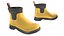 Yellow Short Rubber Boots