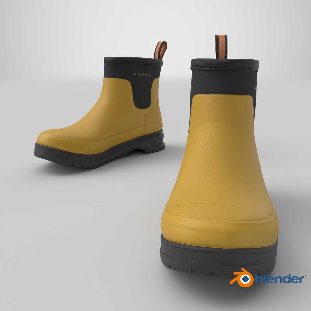 Yellow Short Rubber Boots 3D model https://p.turbosquid.com/ts-thumb/HC/IWt4VR/x9/stemcell_blender_cycles_render/png/1765789921/1920x1080/fit_q87/76e6f9cba6a1df9199d942473060340a148b23a8/stemcell_blender_cycles_render.jpg