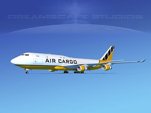 3d boeing 747 747-8 747-8i
