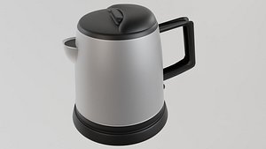 Ordinary electric kettle 3D model
