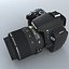 nikon d60 dslr 3d model