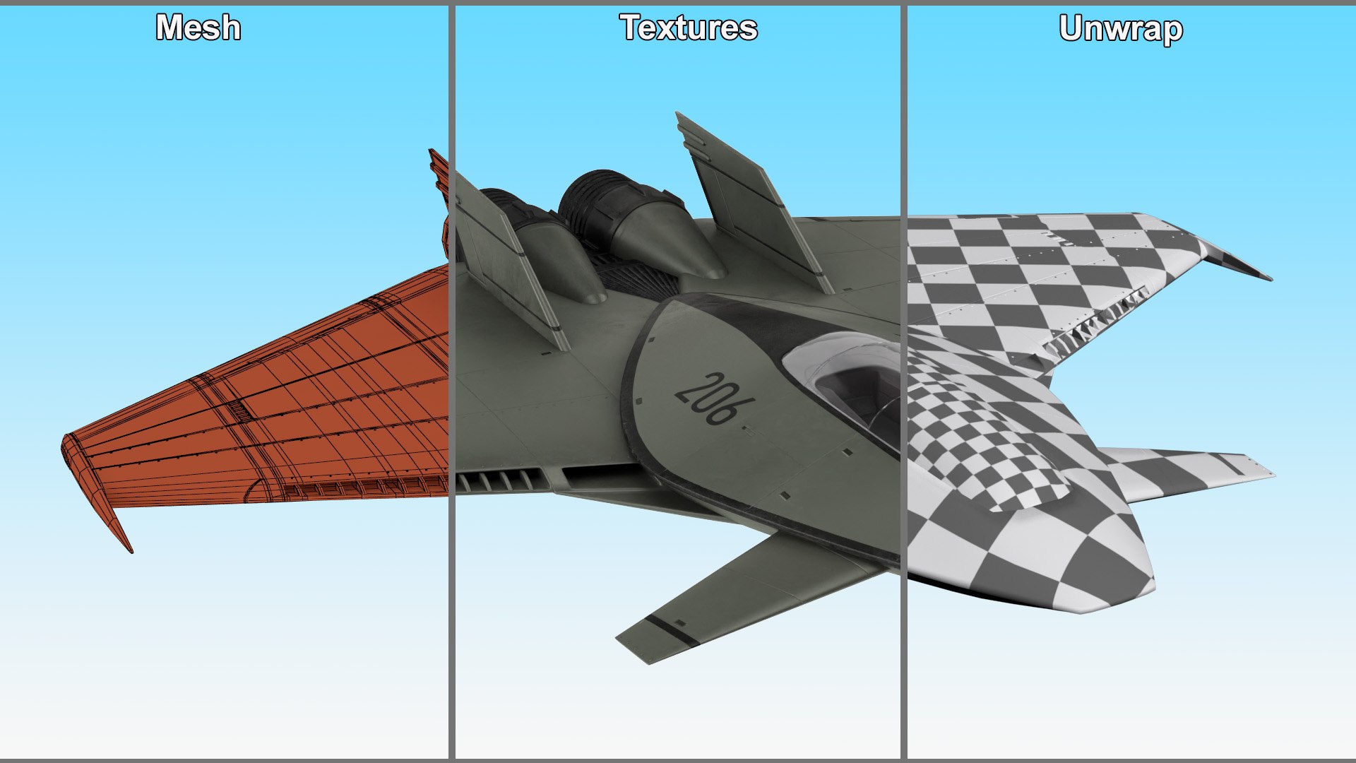 Futuristic Stealth Fighter Aircraft Rigged for Cinema 4D 3D model https://p.turbosquid.com/ts-thumb/HC/Vs1waQ/TT/futuristicstealthfighteraircraftriggedforcinema4dmb3dmodel023/jpg/1723871467/1920x1080/fit_q87/06057043c306c398f9770c5a9669339497a8de8f/futuristicstealthfighteraircraftriggedforcinema4dmb3dmodel023.jpg