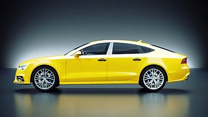 3D Audi A7 2015