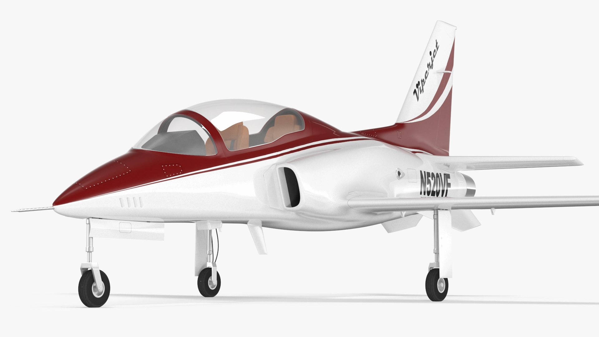 Private Jet Aircraft ViperJet 3D model preview