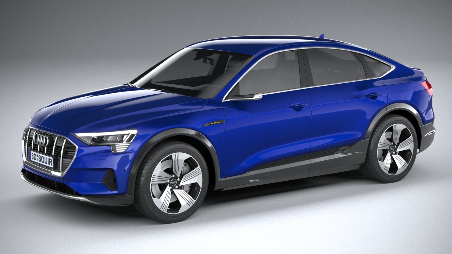 3D audi etron sportback model TurboSquid 1482198