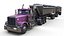 Freightliner Classic dump trailer 3D model