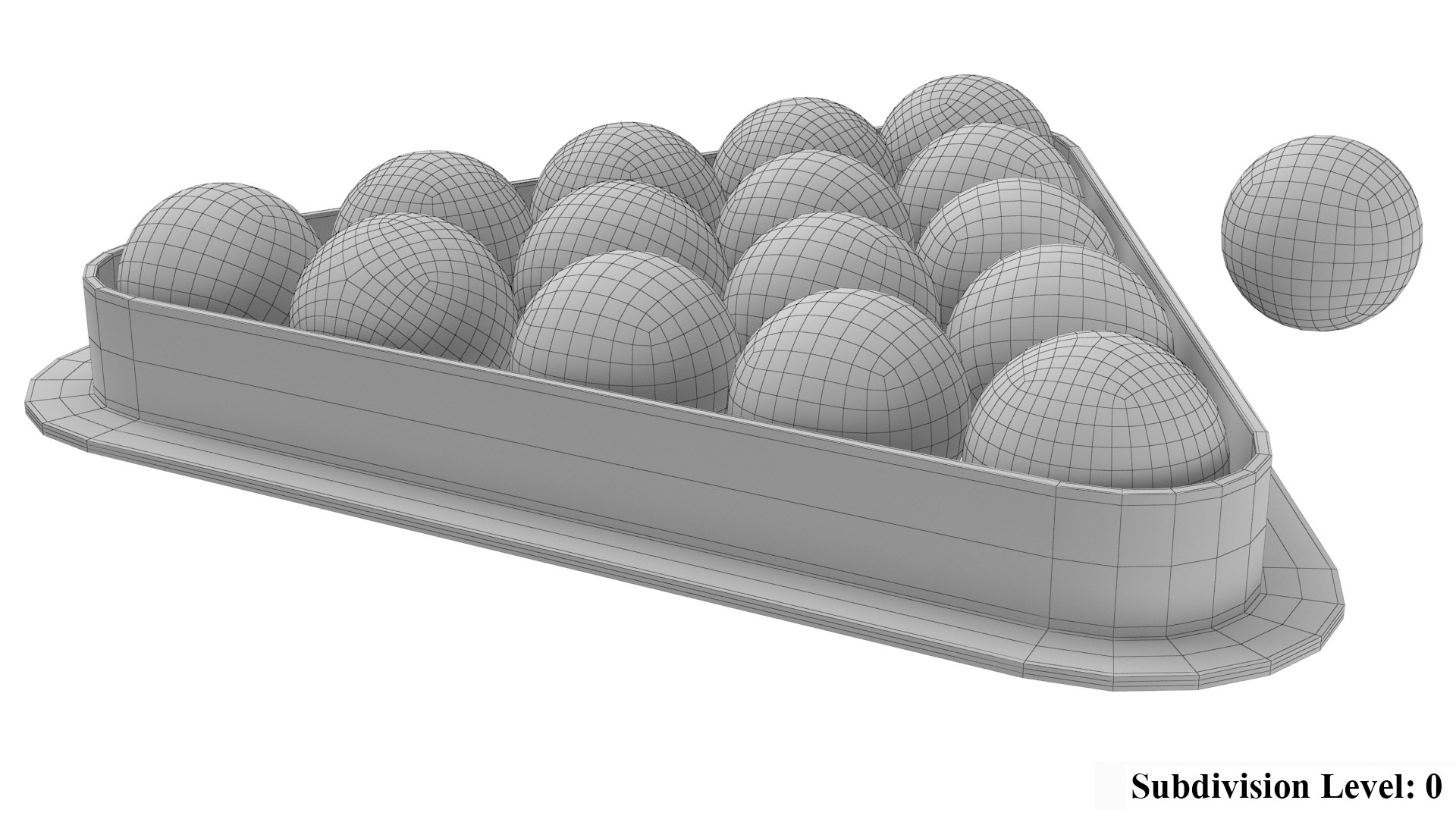 3D Real Billiard Balls Model - TurboSquid 1448813