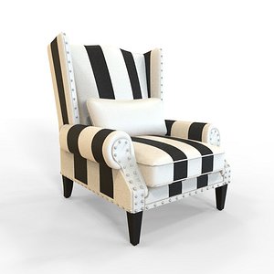 3d fbx armchair chair