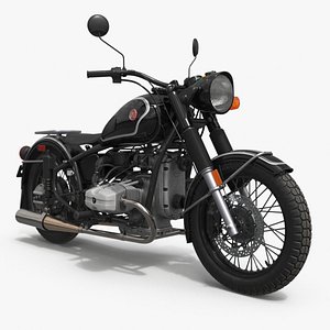 Motorcycle Ural M70 Black