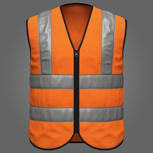 Safety Vest 3d Model model
