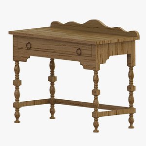 3d desk 3D model