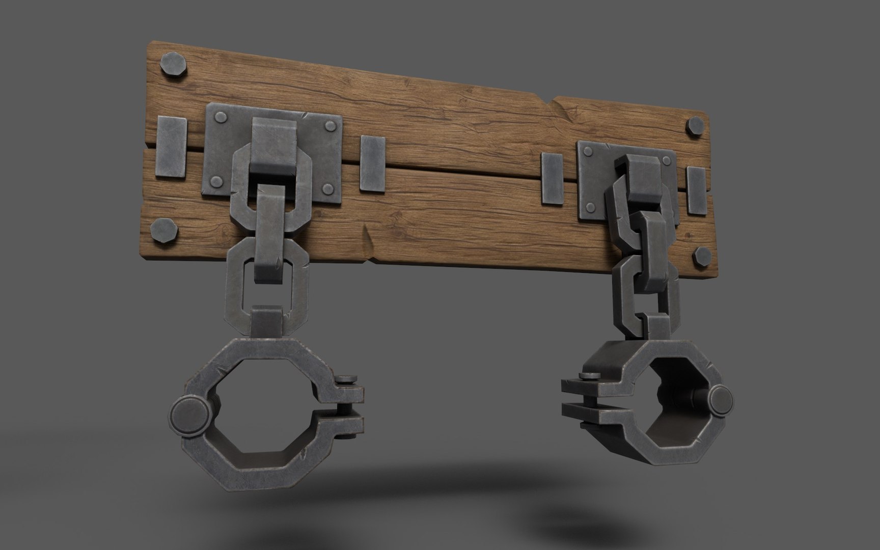 Medieval Shackles 3D - TurboSquid 2093584