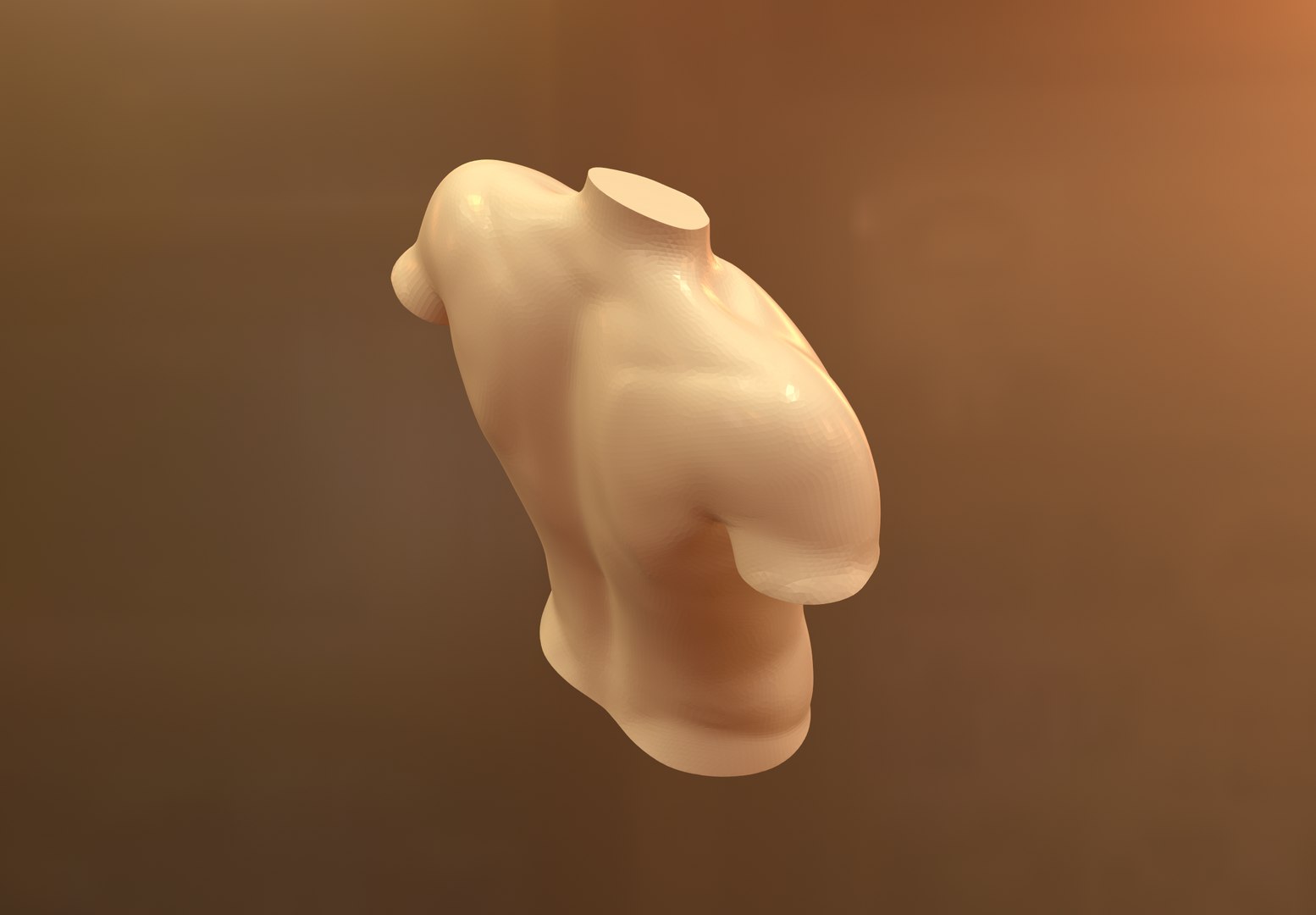 3D Model Anime Torso Male - TurboSquid 2098958
