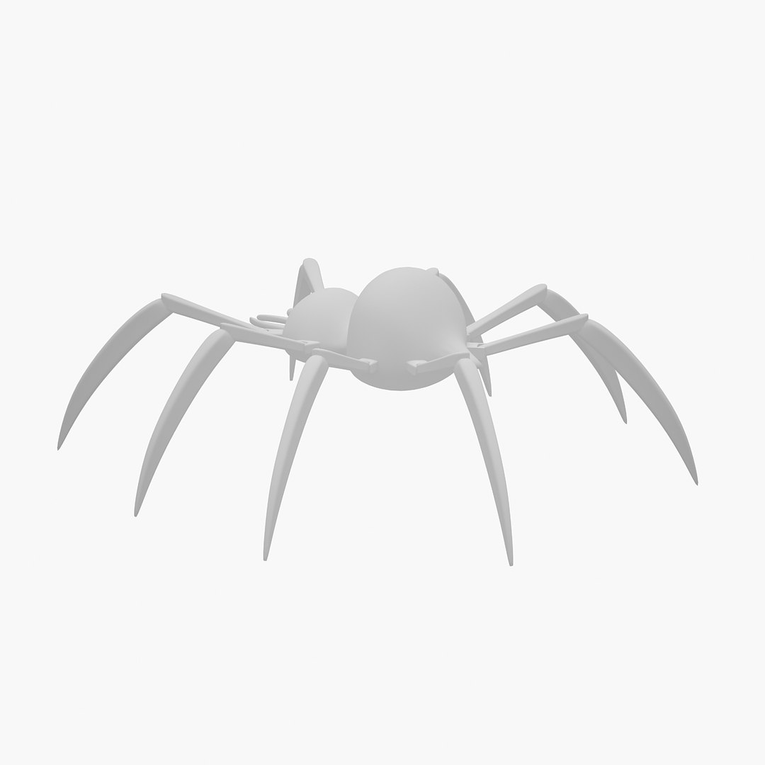 3D Model Print Spider - TurboSquid 1516747