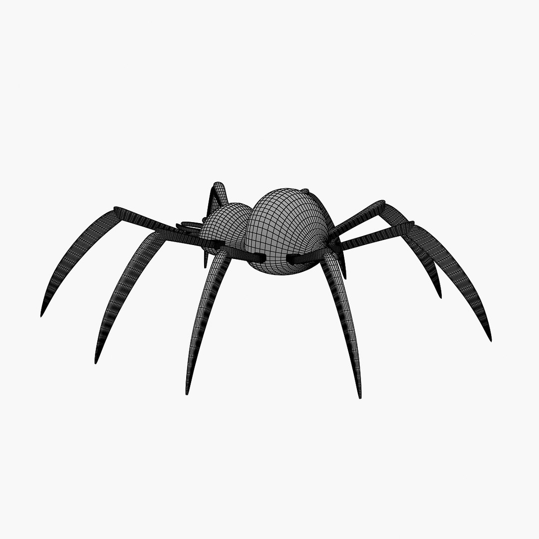 3D Model Print Spider - TurboSquid 1516747
