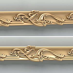 3D Molding 058 Art Nouveau