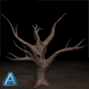 3ds max dead oak tree