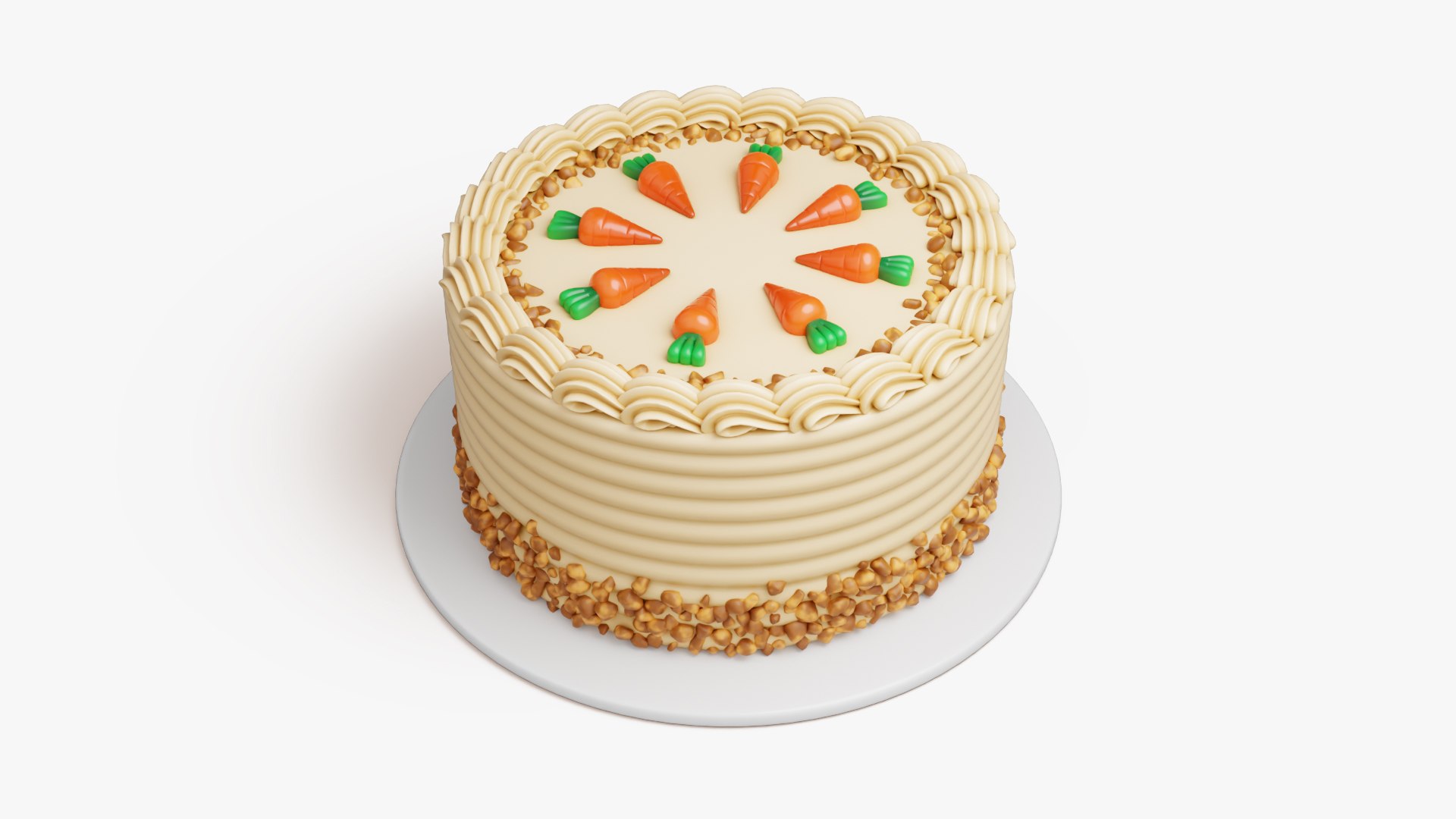 3D Classic Cakes Collection https://p.turbosquid.com/ts-thumb/HD/5qpJWl/vS/carrotcakehd/jpg/1789791994/1920x1080/fit_q87/d860124f89c109fb498a30462422c4cd01cd6793/carrotcakehd.jpg