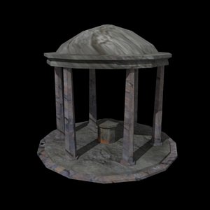 3d model temple