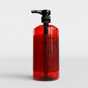 Aqua Cherry Shower Gel 3D model