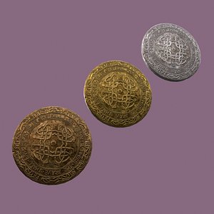 3D medieval pin design