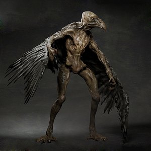 Bird Demon 3D model