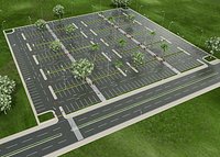 Realistic Car Park 2