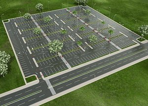 Realistic Car Park 2