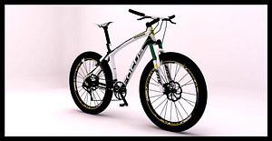 mountain bike 3d max