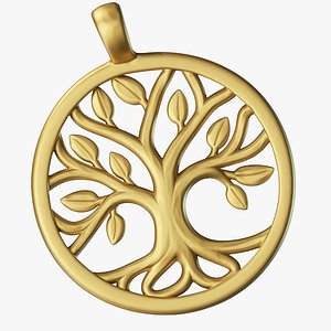 3D model Life Tree Pendant