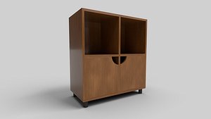 3D Bookcase N14 model