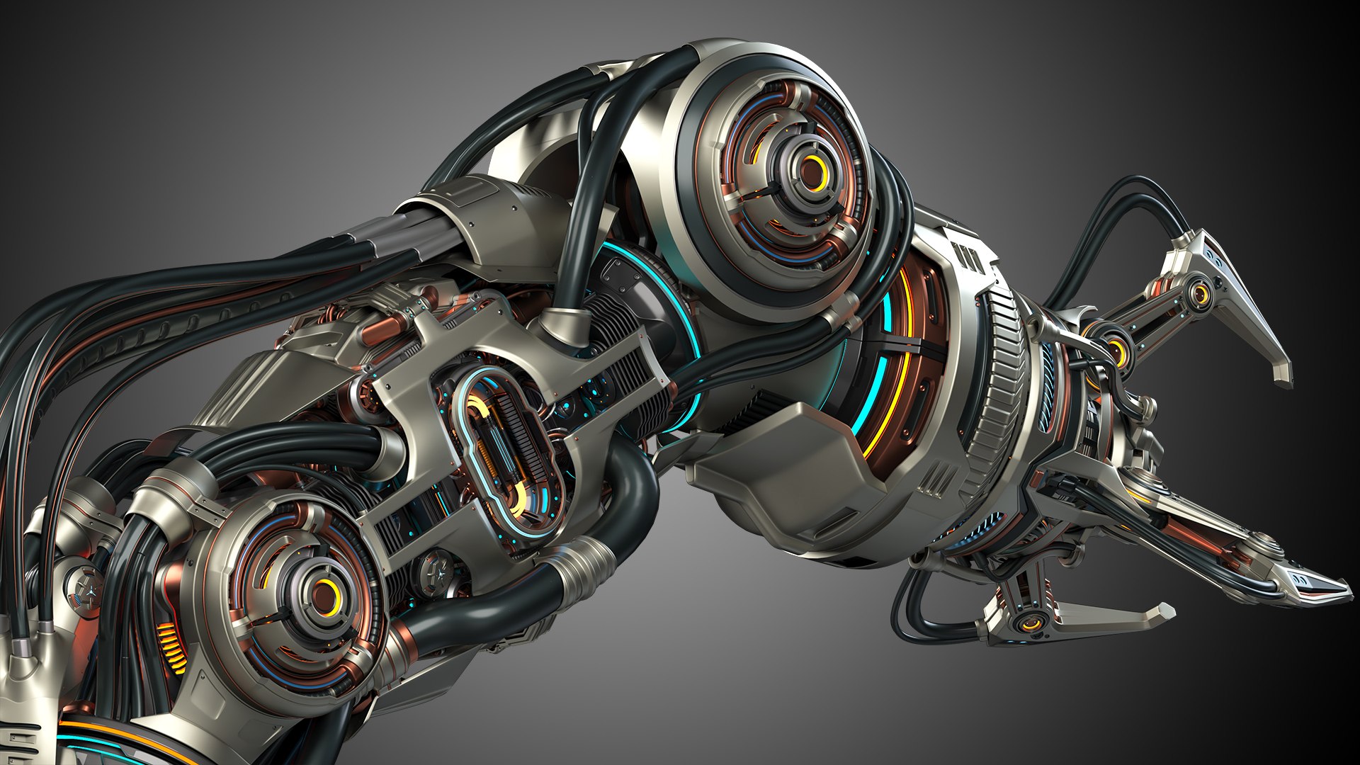 Sci-Fi Robotic Arm Advanced - Rigged and Animated model https://p.turbosquid.com/ts-thumb/HD/IcSElu/yq/9/jpg/1732696179/1920x1080/fit_q87/8cfaeab8e364feb737b6260595cc0091f757e896/9.jpg