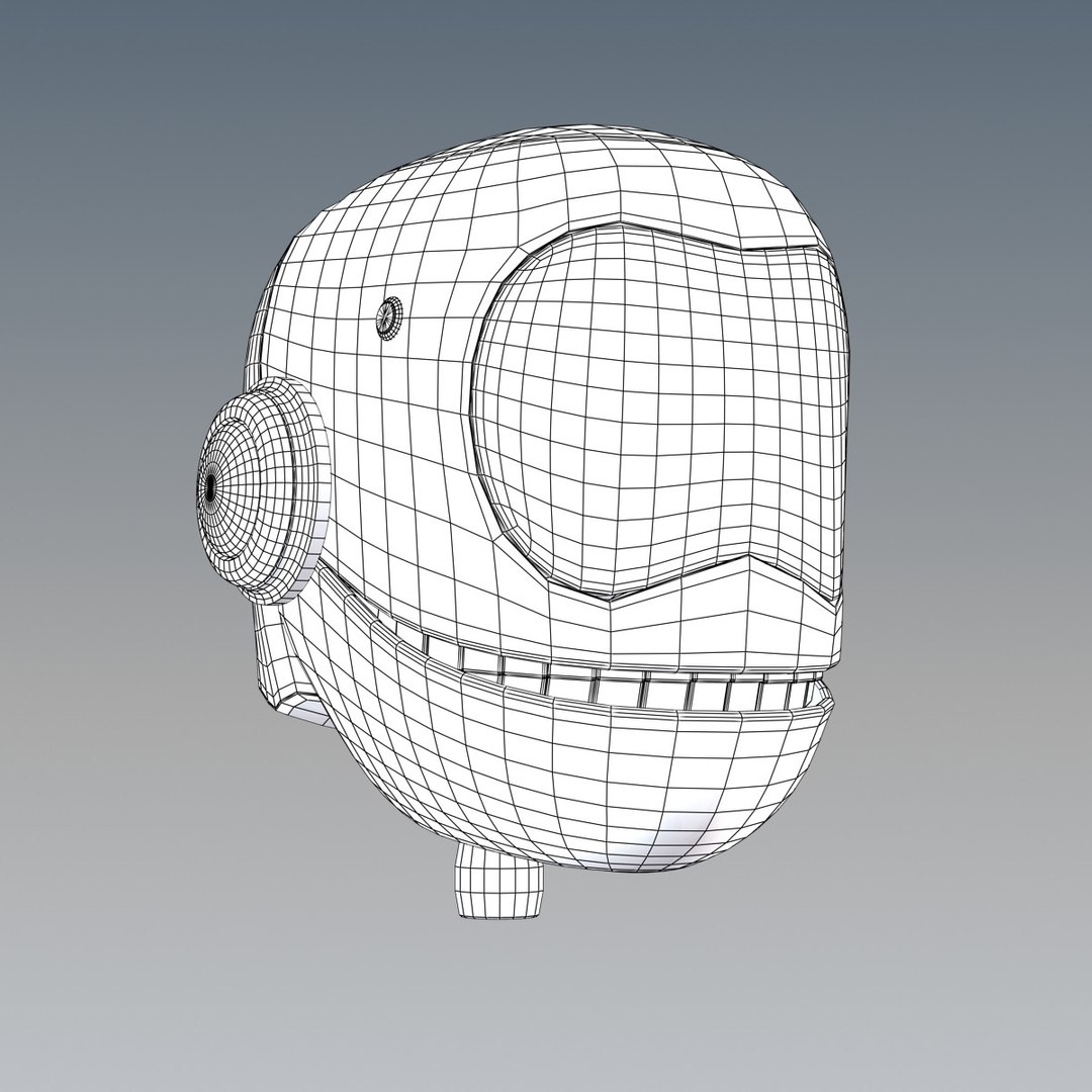 Unibot Male Rigged 3d Max