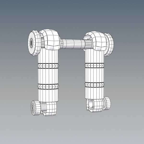 unibot male rigged 3d max