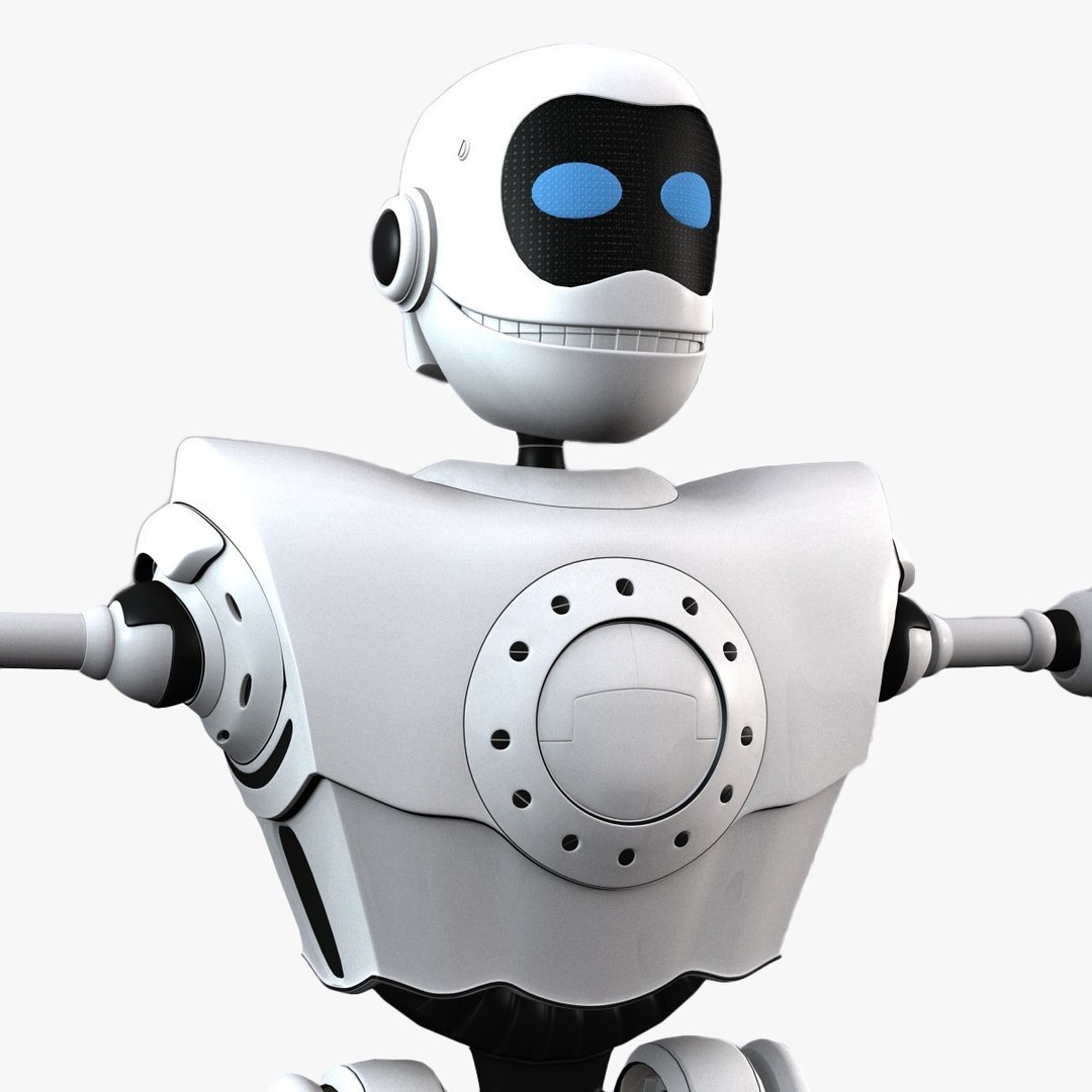 Unibot Male Rigged 3d Max
