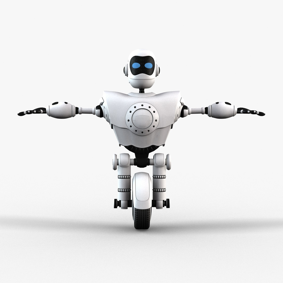 unibot male rigged 3d max