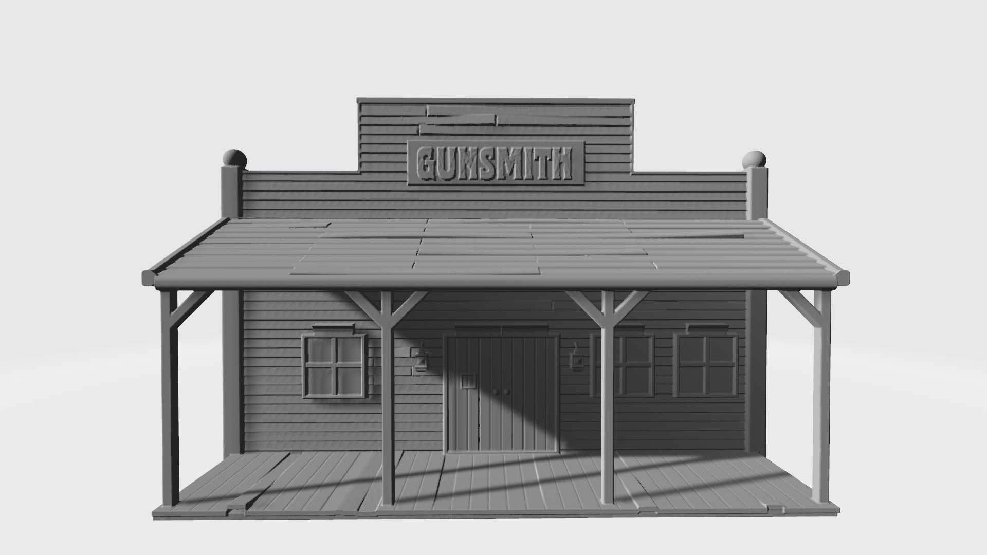 3D Wild West Gun Model - TurboSquid 1692678